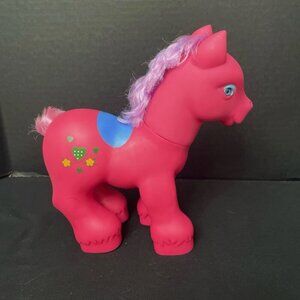 My Little Pony Heart Pink Horse Purple Mane Gi-Go SML-05-B1